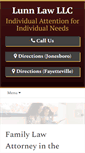 Mobile Screenshot of lunnlaw.com